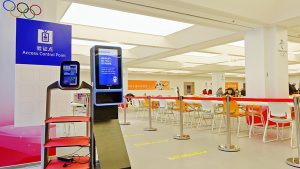 Restaurant Robot at Athlete Village during Winter Olympics 2022