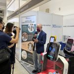 365Robot was interviewed by media at RAS 2022 & ICT Expo 2022