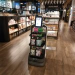 Robot promoter at grocery store-2