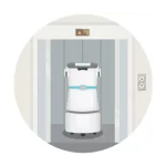 Hotel Robot_Take Lift Automatically