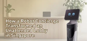 Robot Concierge for Office Lobby