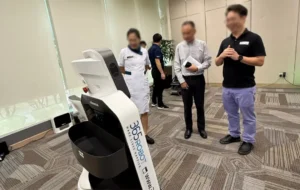 Healthcare staff were particularly interested in how the 365NovaBot could assist with patient education.
